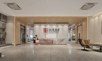 生物科技公司辦公室裝修效果圖，現(xiàn)代簡約的科學養(yǎng)生