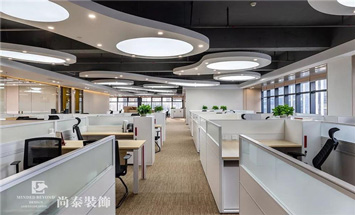 投資公司辦公室裝修設計，沉穩(wěn)大氣、鋼煉精簡！