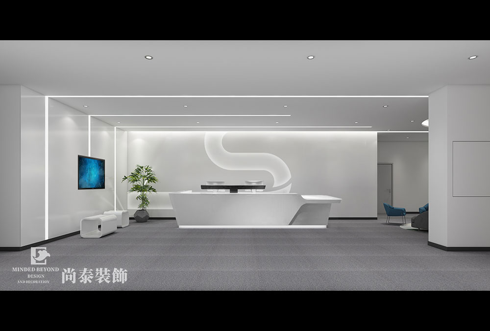 深圳寶安新安國家高新技術(shù)企業(yè)深圳辦公室裝修設計